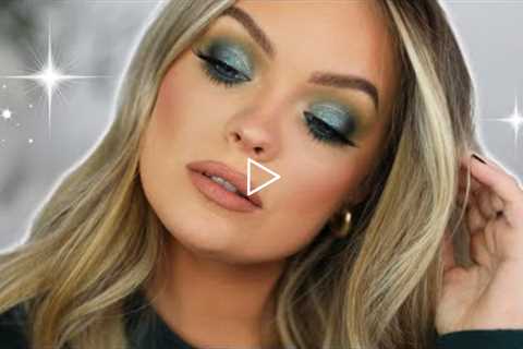 GREEN HOLIDAY MAKEUP TUTORIAL | Brianna Fox