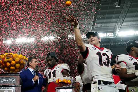 College Football Gets Its Inevitable Georgia-Alabama Title Rematch