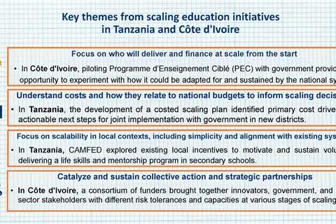 Partnerships, social capital, and practice-oriented research: Sharing lessons from the scaling..