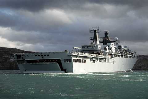 British assault ship sails to lead Response Force Group