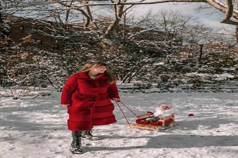 Family Snow Day in the Park