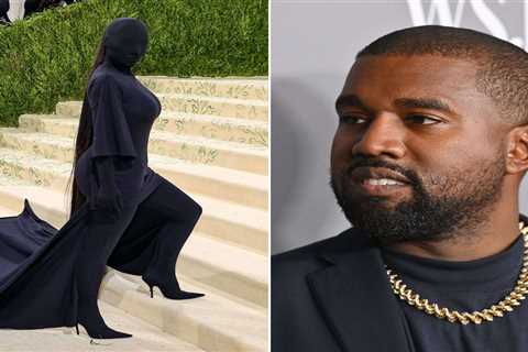 Kanye West Recruited Designer Behind Kim Kardashian's Blacked-Out Met Gala Look
