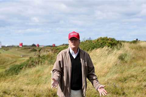 Donald Trump's Struggling Scottish Golf Courses Claimed $4M In UK Government Aid During..