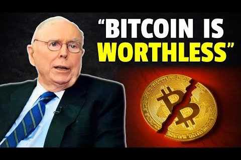 Charlie Munger (Warren Buffett Partner) Said Never Invest In Bitcoin