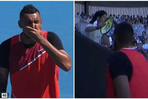 Kyrgios' generous act after ghastly accident