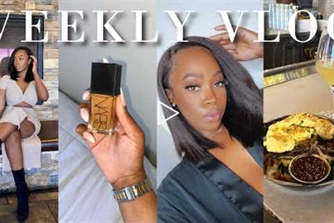 Lulus Try On, Solo Lunch Date, NARS Foundation Review | WEEKLY VLOG