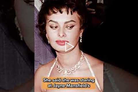 Sophia Loren Finally Explains Infamous Photo! #shorts