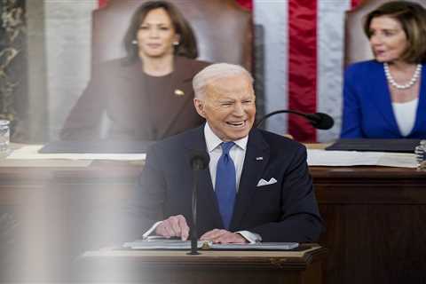 Biden’s known for being long-winded. Here’s how long his first State of the Union was.