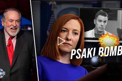 Jen Psaki's MASSIVE BOMB on Hunter Biden Laptop Question; This'll Hurt to Watch |LwM Clip| Huckabee