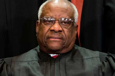 Justice Clarence Thomas Hospitalized With Flulike Symptoms, Court Says