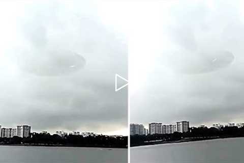 Someone Just Revealed That Something Big Just Opened Up Above Singapore Today During A Livestream