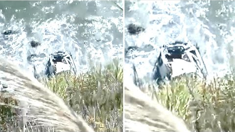 This Highway Patrol Team Noticed Something At The Bottom Of A Cliff But Didn't Expect To Find This