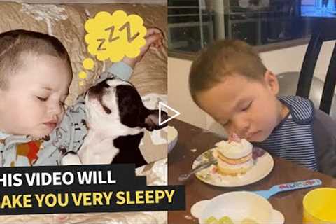 Silliest Sleeping Moments Caught On Video