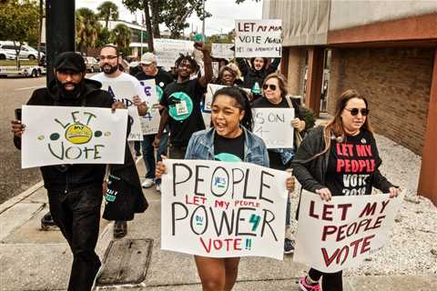 Florida gave voting rights to people with felony convictions. Now some face charges for voting.