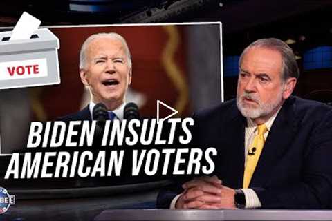 LIVE with Mike: What Biden Learned from HILLARY CLINTON: INSULT 50% of American Voters | Huckabee