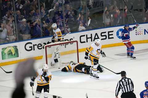 Rangers Beat the Penguins in Game 7 in Overtime