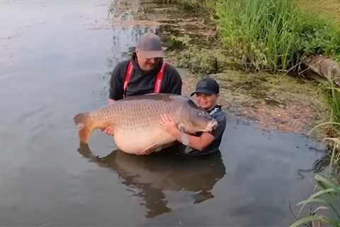 Video: 11-Year-Old British Kid Catches Massive Junior World Record Carp