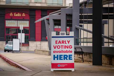 More than 600,000 people have already voted early in Tuesday’s Georgia primary.