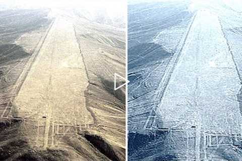 Scientists Reveal A Satellite Photographed A Completely Flat Topped Mountain Near The Nazca Lines