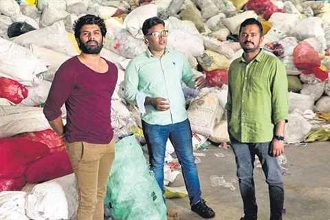 Powered by star Sunny Wayne and buddies, ‘World Earth’ handles plastic waste- The New Indian Express