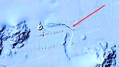 This Satellite Has Just Detected A Huge Miles Long Structure Moving On The Bottom Of The Ocean