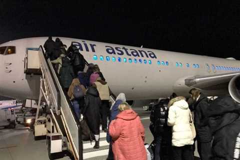 Fifth repatriation flight brings home 89 Kazakhs from Ukraine