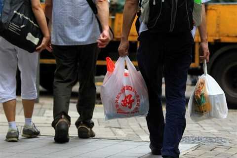 Hong Kong plastic bag cost walking talked about