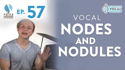 Ep. 57 Vocal Nodes and Nodules - Voice Lessons To The World