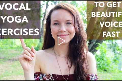 VOCAL YOGA for every day! Vocal Exercises I do & you can do anywhere anytime no piano needed...