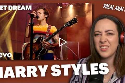 HARRY STYLES Wet Dream (Wet Leg Cover) | Vocal Coach Reacts (& Analysis) | Jennifer Glatzhofer