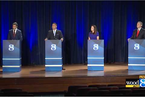 GOP gubernatorial candidates embrace election conspiracies, reject gun reform in debate ⋆