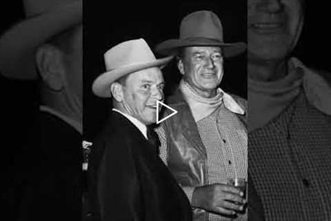 Frank Sinatra and John Wayne Were ENEMIES! #shorts