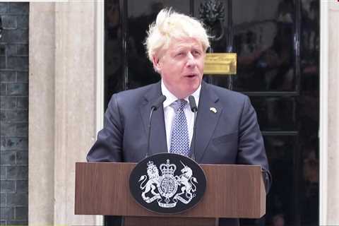 Boris Johnson QUITS in major statement after being forced out in Tory bloodbath