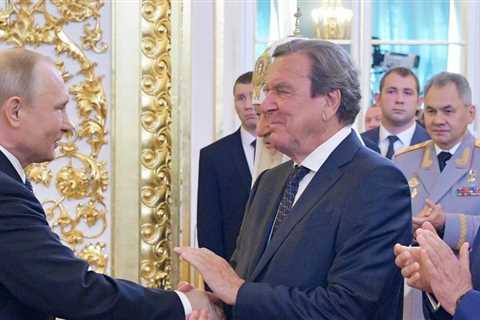 Former German chancellor Schröder does not want to give up possible negotiations with Putin – •