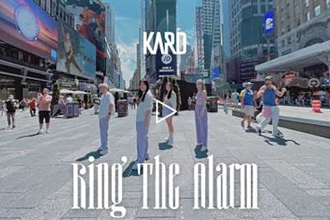 [KPOP IN PUBLIC NYC] KARD (카드) - 'Ring The Alarm' Dance Cover by AURORA