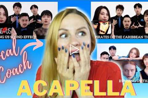 Vocal Coach Reacts to Acapella  REACTION & ANALYSIS