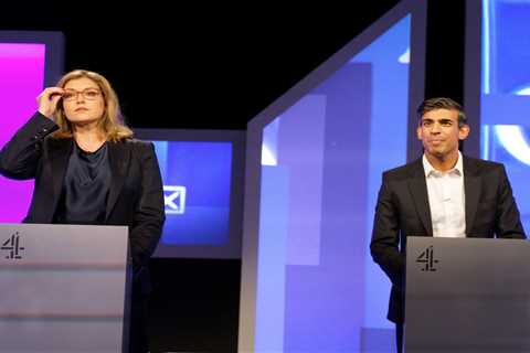 Rishi Sunak, Kemi Badenoch and Liz Truss battle it out before one more chopped in vote TONIGHT