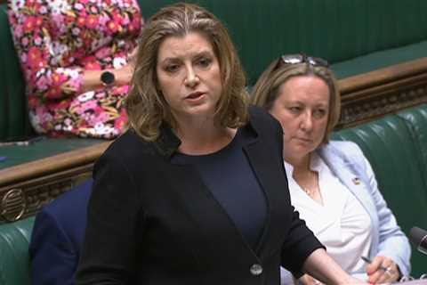 Penny Mordaunt makes sour swipe at her Cabinet Minister boss after implying she was lazy during..