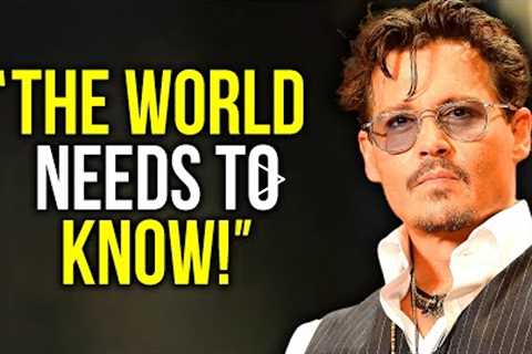 Johnny Depp's Speech Will Leave You SPEECHLESS (ft. Robert Downey Jr) ― Best Motivational Video 2022