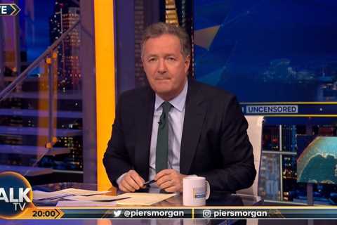 Piers Morgan sends best wishes to ‘brilliant’ Kate McCann after TalkTV host faints during the Sun..