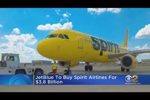 JetBlue agrees to buy Spirit for $3.8 billion