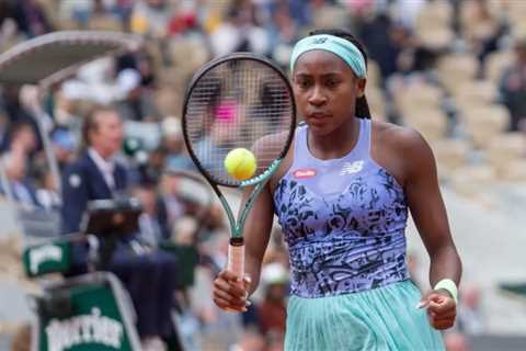 Coco Gauff throws out first pitch and San Francisco Large recreation