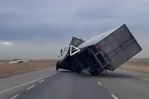 Extremely Strong WINDS Caught On Camera