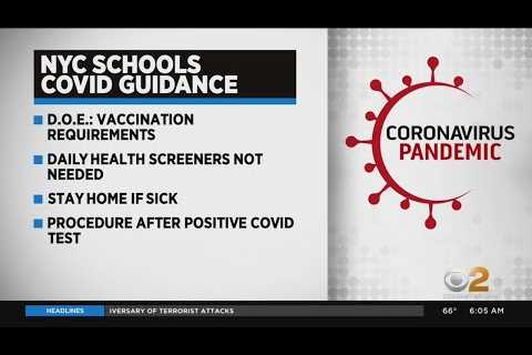 New COVID guidelines for NYC public schools