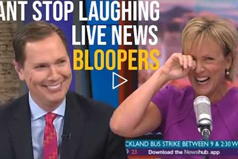 News Reporters Cant Stop Laughing Bloopers