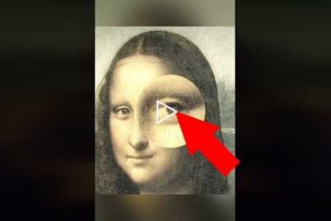 Scientist Discovers Hidden Drawing Beneath Mona Lisa That Reveals This Secret #shorts