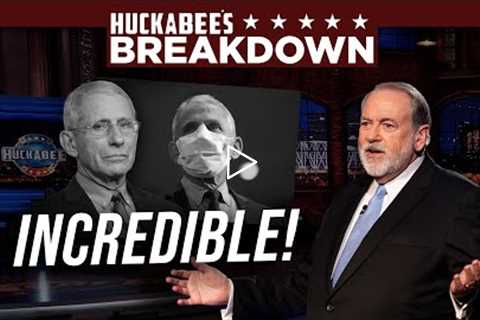 INCREDIBLE NEWS! Dr. Fauci is GONE! Can He Outrun the RED WAVE? | BREAKDOWN | Huckabee