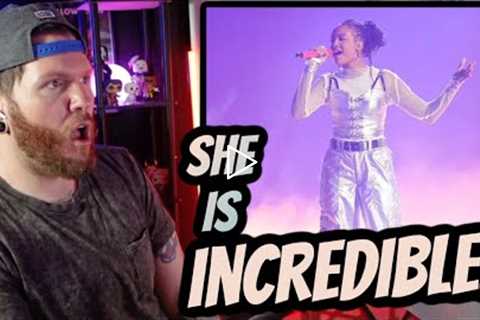 Wow! | Sara James ROCKETMAN Reaction America's Got Talent