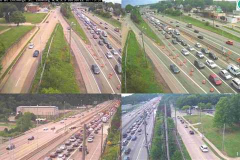 Route 8 South reopens at Central Interchange in Akron after crash