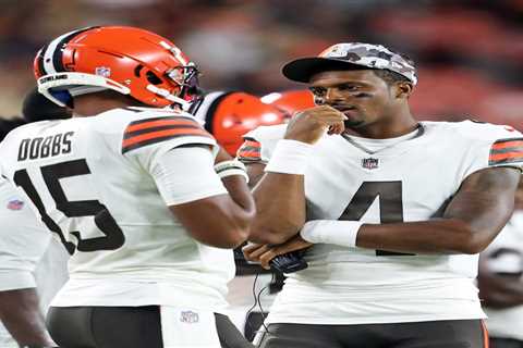 Cleveland Browns quarterback Deshaun Watson begins NFL suspension